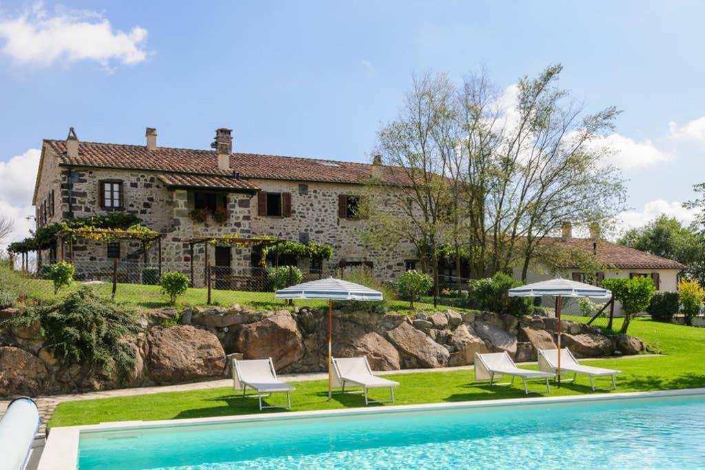 Girasole Cottage Overlooking The Orcia Valley In Tuscany Radicofani Extérieur photo