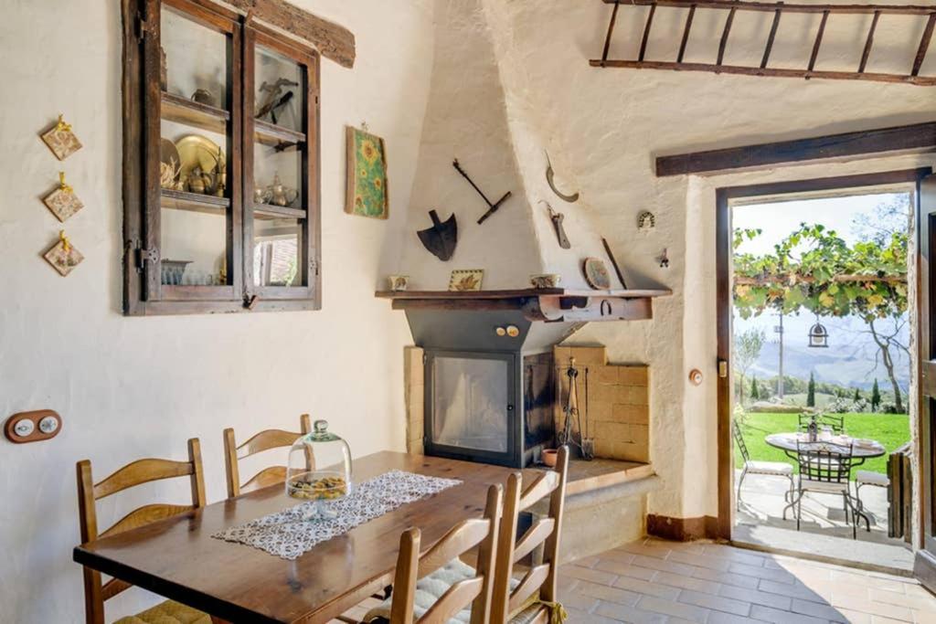 Girasole Cottage Overlooking The Orcia Valley In Tuscany Radicofani Extérieur photo