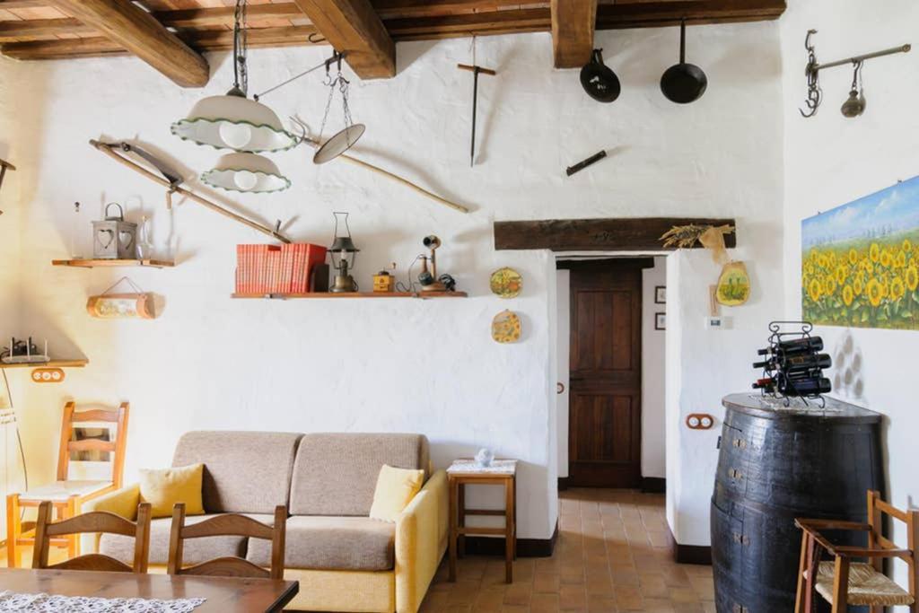 Girasole Cottage Overlooking The Orcia Valley In Tuscany Radicofani Extérieur photo